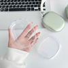 A Pair of Transparent Shell Soft TPU Scratch-resistant Protective Cases for AirPods Max Headphone Accessories