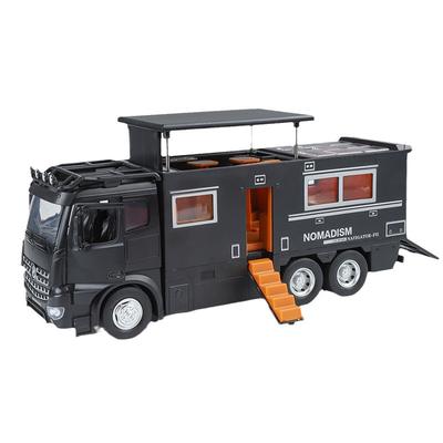 1/18 Benz Arocs Nomadism Navigator F Husbil Legering Pressgjuten Modellbil Heminredning & Dator Skrivbordsdekorationer Semesterpresent Leksak