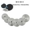 3/4 Inch Sanding Disc Backing Pads M14 M10 Backing Holder Diamond Polishing Pad Aluminum Base Self-adhesive Hook Loop