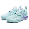 New LINING All City 10 V2 Basketball Shoes Men Low Top Water Wave Green/Purple ABAS059-4