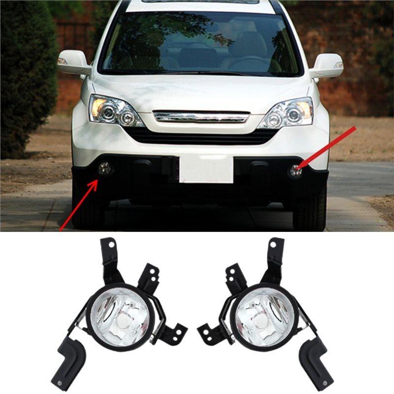 Fog Light Cover Without Light Bulb Car Front For Honda CRV 2007-2009 Part Numbers 33951-SWA-H01 33901-SWA-H01
