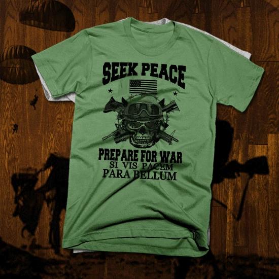 Military t-shirt Army Special Forces Rangers Infantry Combat Vet new tee XL