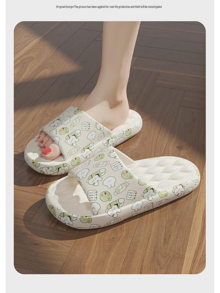 Comfort-Fit Summer Slippers for Men & Women: Non-Slip Indoor/Outdoor Bathing Footwear