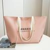 1pc New Style Big Capacity Pu Shoulder Bag for Women Handbag Shopping Bag