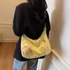 Cute Foreign Style Niche Design Fashion Leisure Simple Commuting Texture 2025 Trend Foreign Style Shoulder Tote Bag