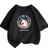 Cute Cartoon Girl T-shirts Girls Summer Unicorn Friends Clothes Baby T Shirts Children Short Sleeve Clothing Graphic T-shirt Tee