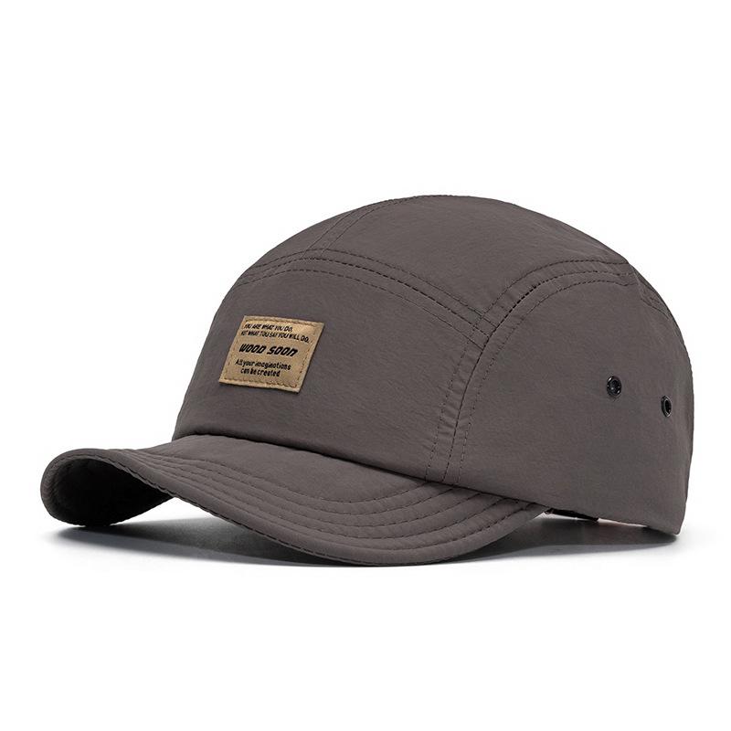 Sommer Schnelltrocknende Buchstaben Baseballkappe Herren Damen Flachkrempige Kappe Atmungsaktive Outdoor Retro Kappe