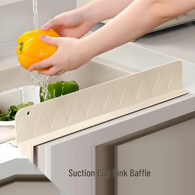 Silicone Splash Guard: Aquarium, Kitchen & Washbasin Water Barrier Strip