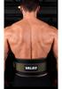 Weighted Fitness Belt with Lumbar Support for Pull-Ups, Squats, and Double Bar Exercises Featuring Iron Chain.