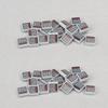 Non-Toxic Moc 10Pcs Printed 3070 Red Digital Keyboard Button Pattern Building Blocks Vehicle Machine Compatible Accessories Toys Children