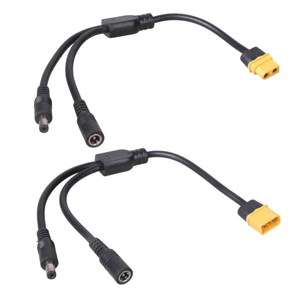High Current XT60 Male Female To DC5521 5.5x2.1mm Power Cable For Skyzone FPV Goggles