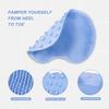 Back Scrub Brush Foot Scrubber Reusable Silicone Brush Floor Mat Multifunctional Suction Cup Wall Pad Foot Bath Tools Body Home
