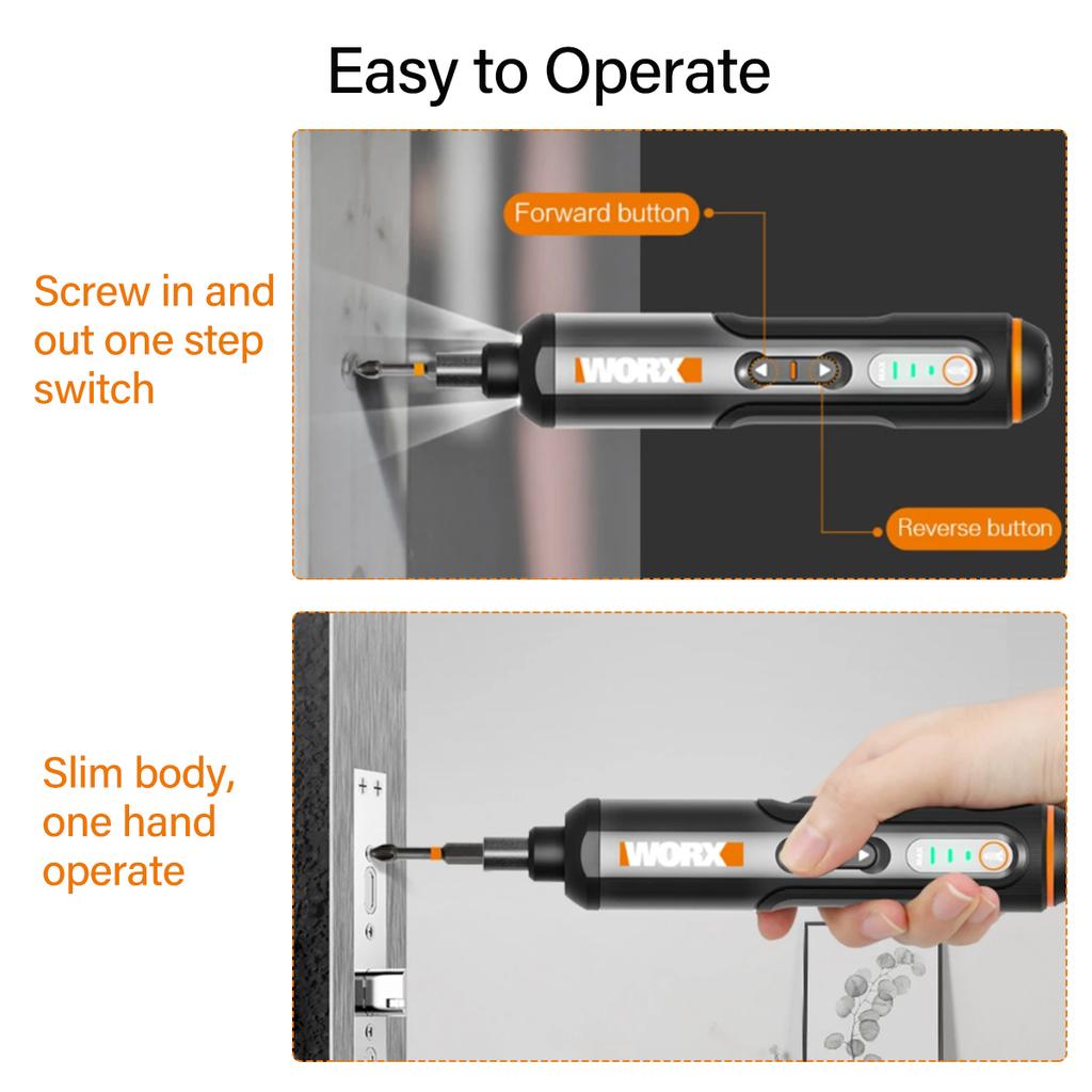 Buy Worx WX240 4V USB Mini Screwdriver 