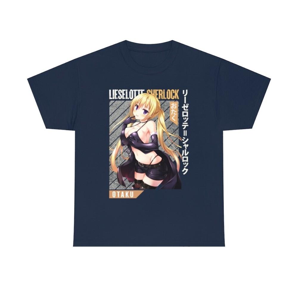 Lieselotte Sherlock New Tshirt Trinity Seven Cute Anime Waifu Graphic Tee M