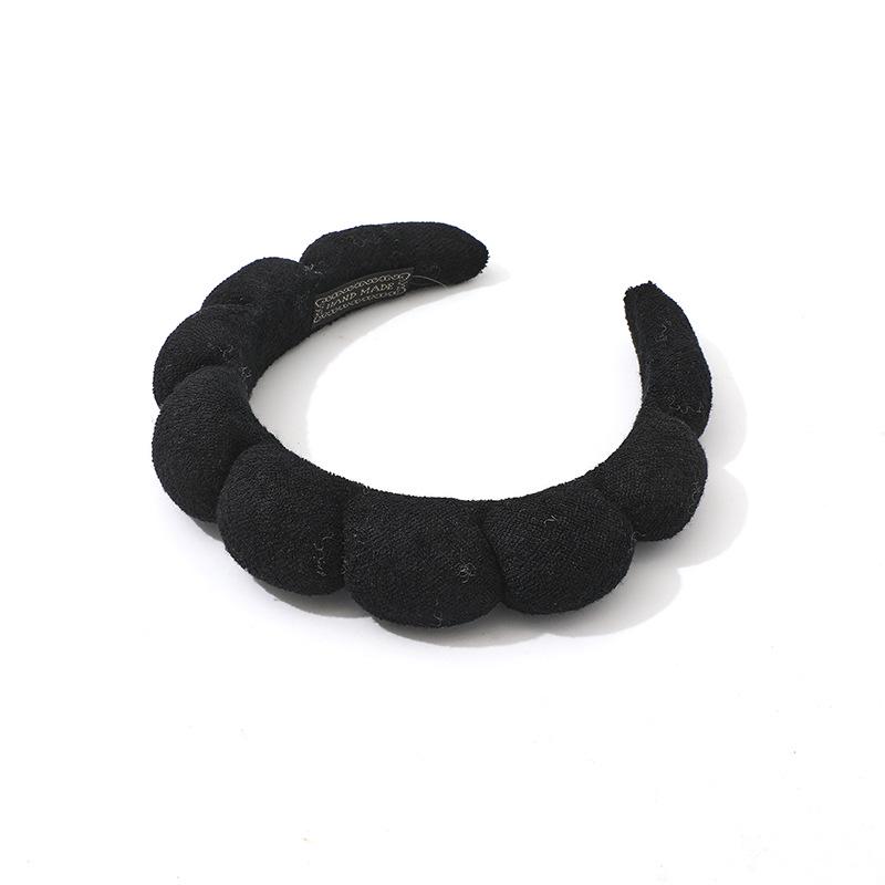 4-teiliges Gesichtswaschset: Stirnband, Haargummi, Armband, Haarspange - Geschenkverpackung