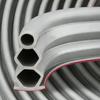 Bumper Strip Three-Layer Weatherstripping Thick Rubber Door Seal Strip Large Gaps Flexible Durable Insulation Strip