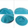 French Style Beret Hats For Fall And Winter Unisex Stretchy Soft Acrylic Blend Solid Color Elegant Retro Headwear