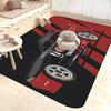 A-ADVANS WHEEL Badematte Kinderzimmer Schlafzimmer Dekoration Balkon Rutschfeste Fußmatte Wohnzimmer Willkommens-Teppich