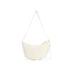 New FILA Fitness Fabric Dumpling Bag, Crossbody Bag, Shoulder Bag Women's Heron White A13W531165FWT