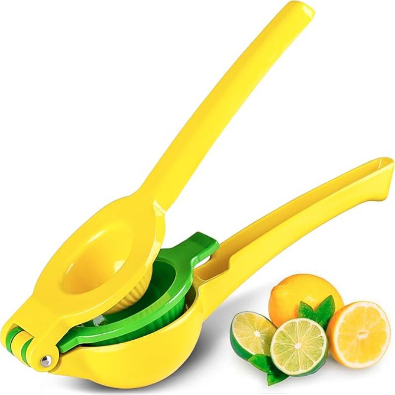 1pcs Lemon Lime Squeezer - 2-In-1 Hand Juicer for Effortless Juice Extraction - Durable and Easy to Clean