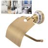 Brass Blue and White Porcelain Paper Towel Holder Tissue Holder  Bathroom Restroom Toilet