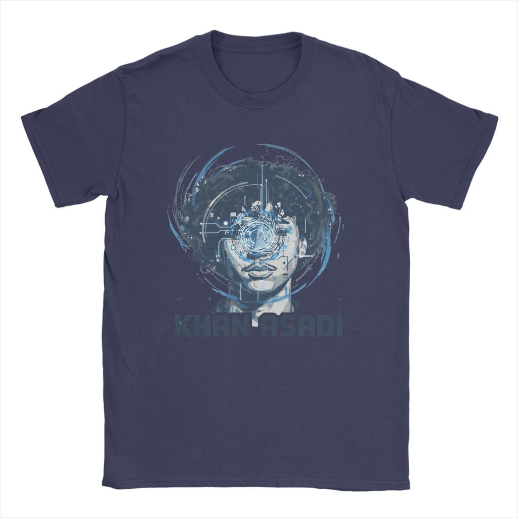 Khan Asadi TShirt Summer Funny T Shirts Cotton Hip Hop Tee Shirt For Unisex Short Sleeve Custom DIY Clothing