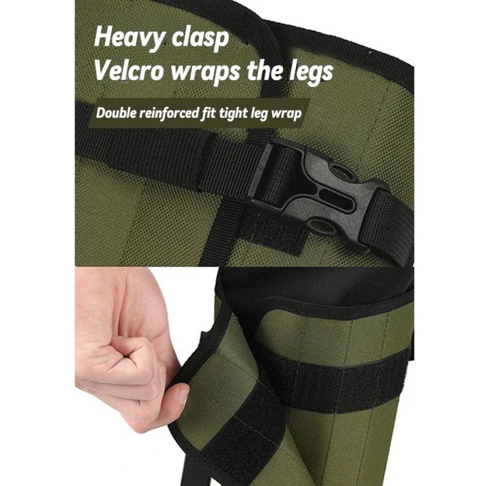 Thick Material Leg Protection Gaiters Breathable Boot Gaiters for Camping  Jungle