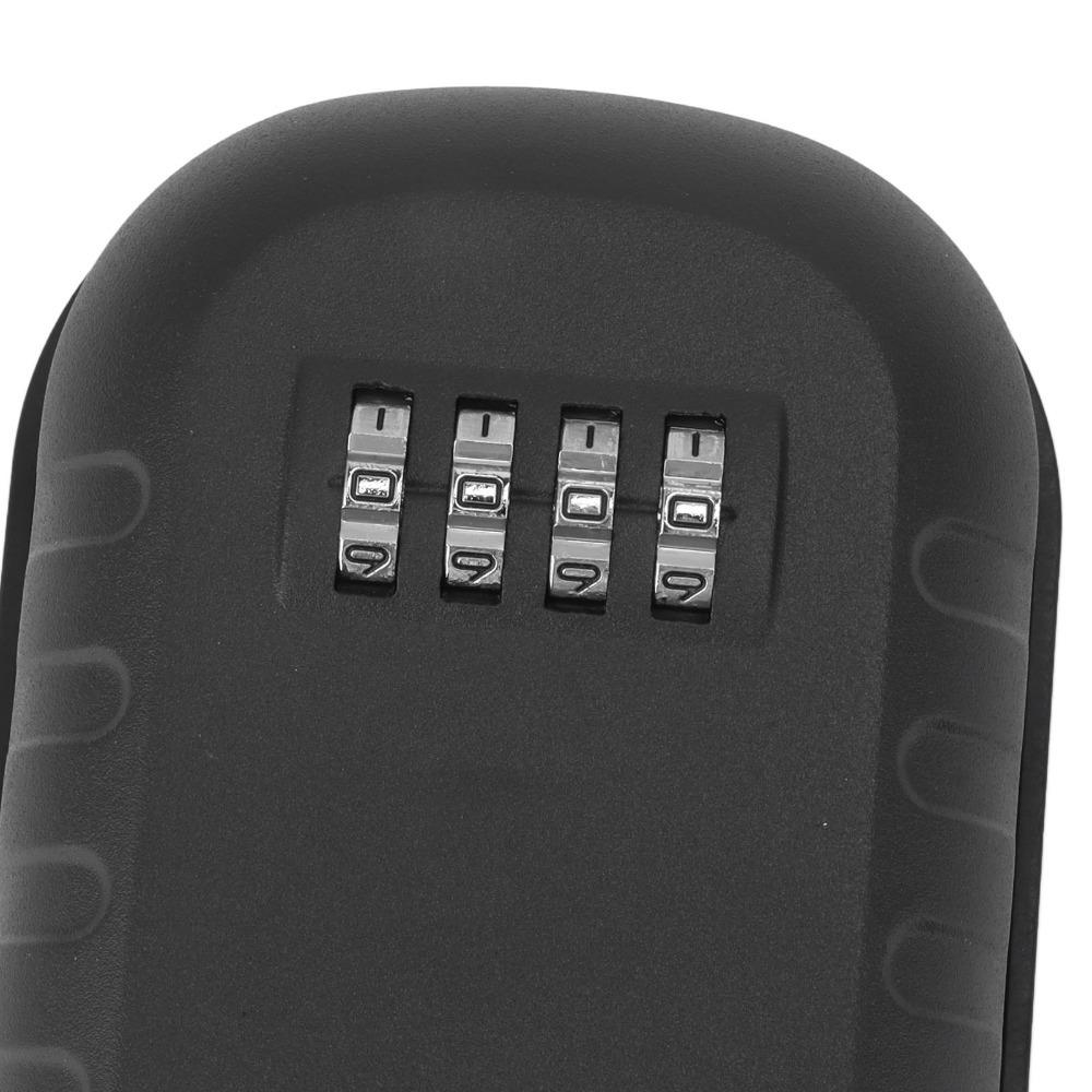 Anti-Dust Key Lock Box Wall Mounted Security Lock Box Security Combination Lock Box  Outdoor