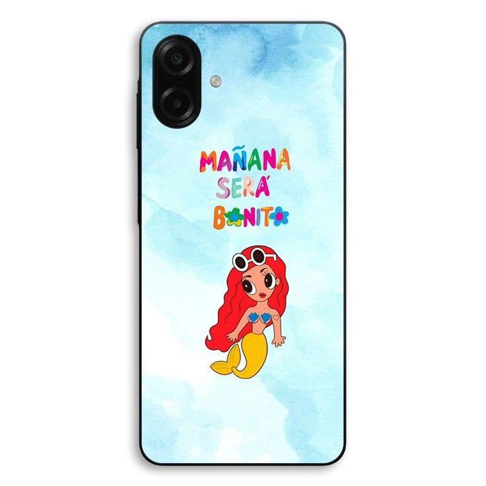 Hülle Für Samsung Galaxy A08 Meerjungfrau Manana bonito Maniacase schwarz