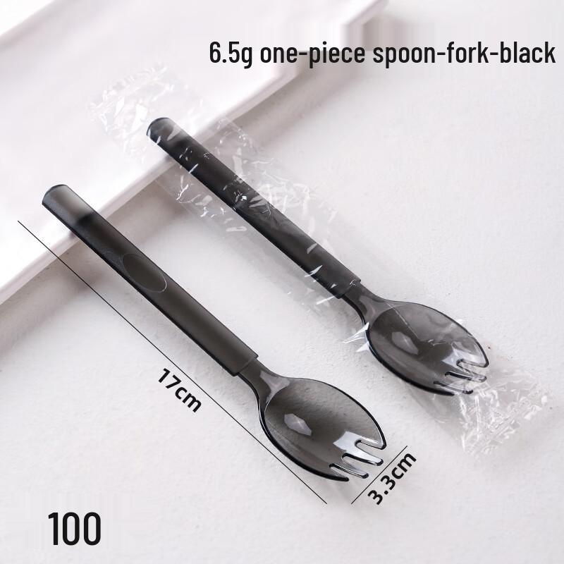 Disposable Integrated Fork Spoon Utensils