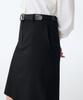 Musinsa Standard Woman Women'S Low Waist Knee Length Skirt [Black]