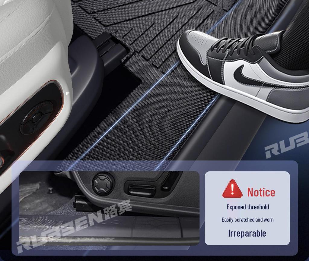 Lubin Provides Comprehensive Interior Modification Accessories for the Geely T1/Alfa T5, Such As Door Sills and TPE Floor Mats.