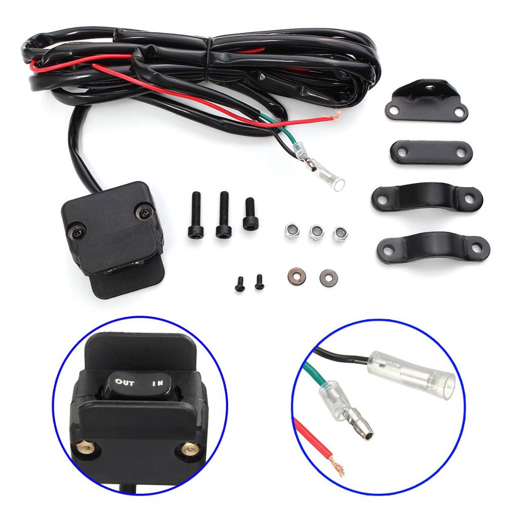 3M ATV UTV Winch Rocker Switch Handlebar Control Line Tool For Warn Accessories