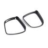 For Renault Kadjar 2015- Exterior Refit Rearview Chrome Side Mirror Protect Shell Cover Rain Visor Trim Carbon Fiber Modify