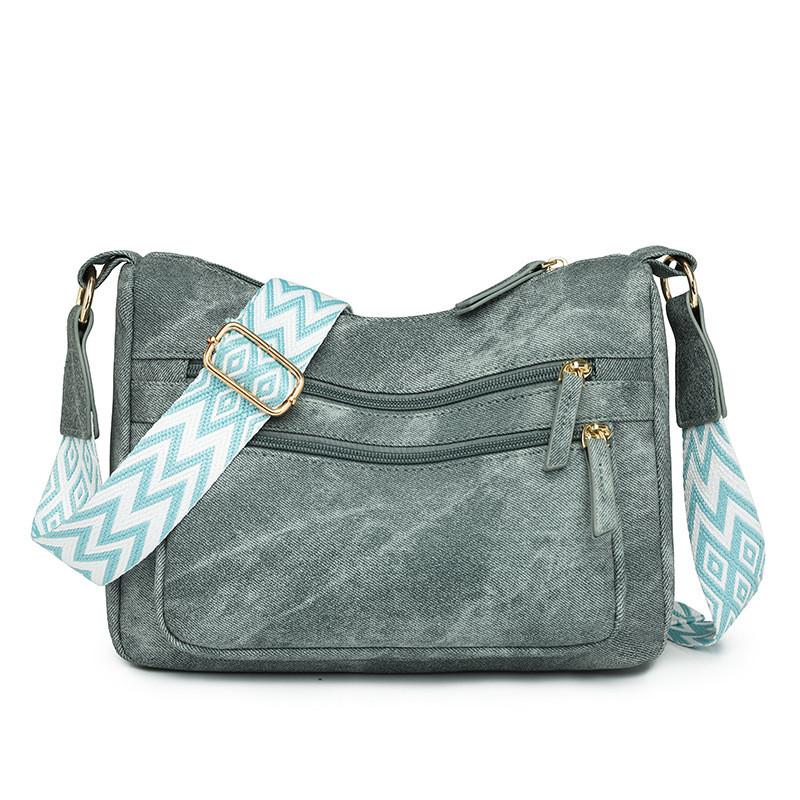 IELGY Ladies Soft Leather Backpack Large Capacity Shoulder Messenger Bag