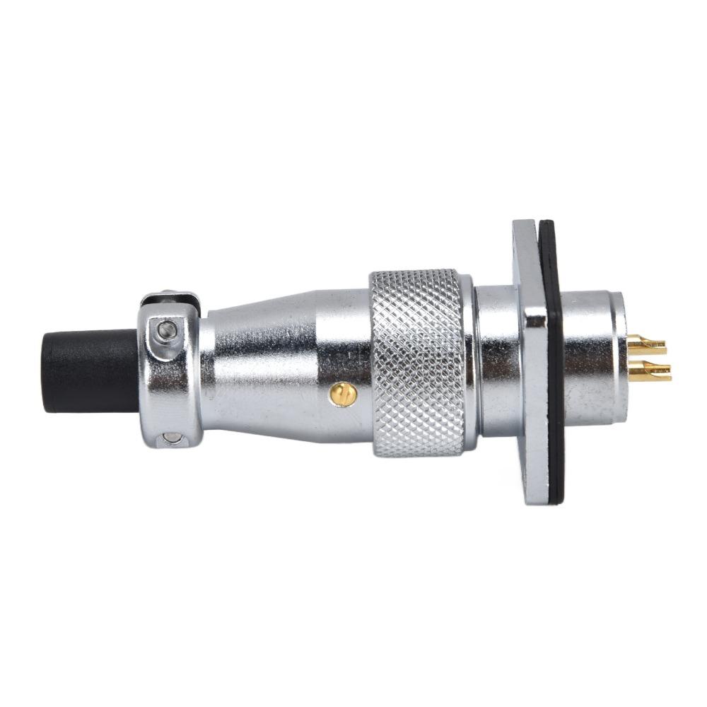 Pure Copper Contacts Aviation Plug Socket AC 500V 10A Power Connector  Industrial Equipment