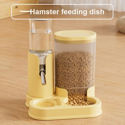 Distributeur d'eau et de nourriture multifonction automatique pour hamster, cochon d'Inde, petit animal de compagnie