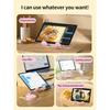 1PC 360° Rotating Mobile Phone Stand Multi-Functional Flat Support Stand Retractable Mobile Phone Stand Desktop