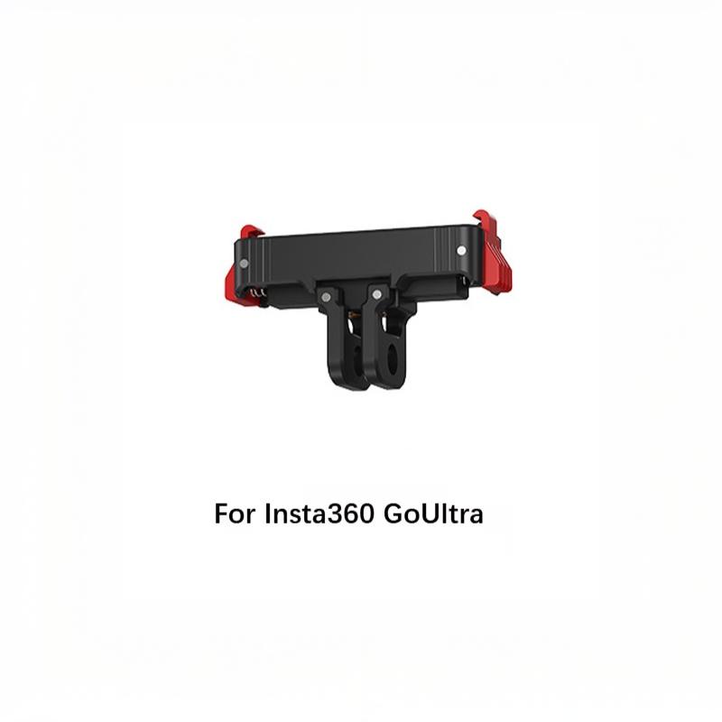 Alloy Magnetic Quick Release Adapter Base For Insta360 Acepro2 X5 Mount Adapter Bracket 1/4 Thread Interface For Action6 5 4