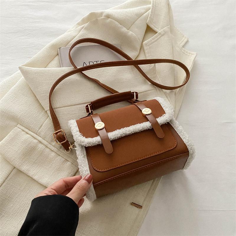 Vintage Inspired Autumn Fashionable Small Square Bag Perfect For Casual Outings