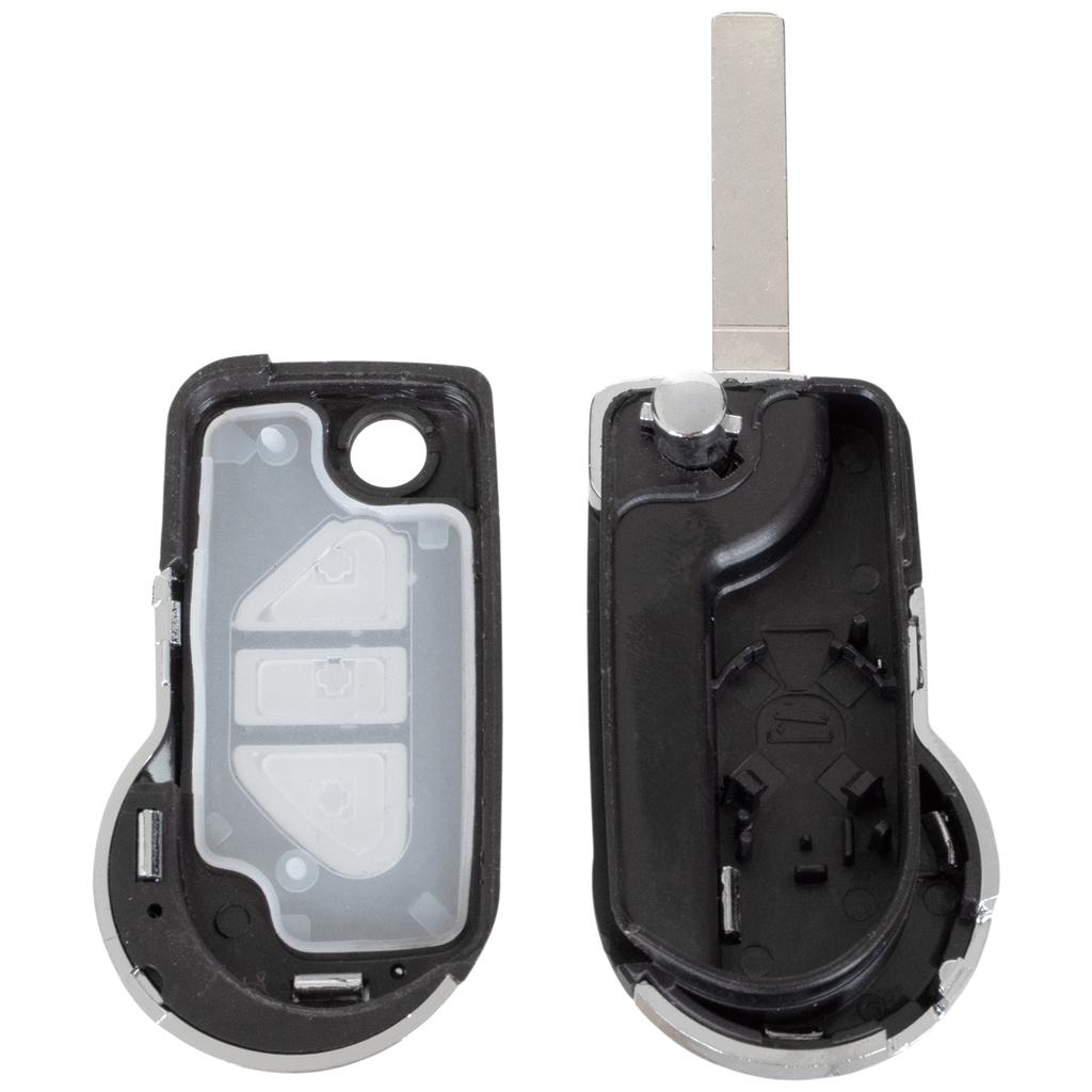 Citroen DS3 09-16 Remote Key Fob Housing, 3 Buttons