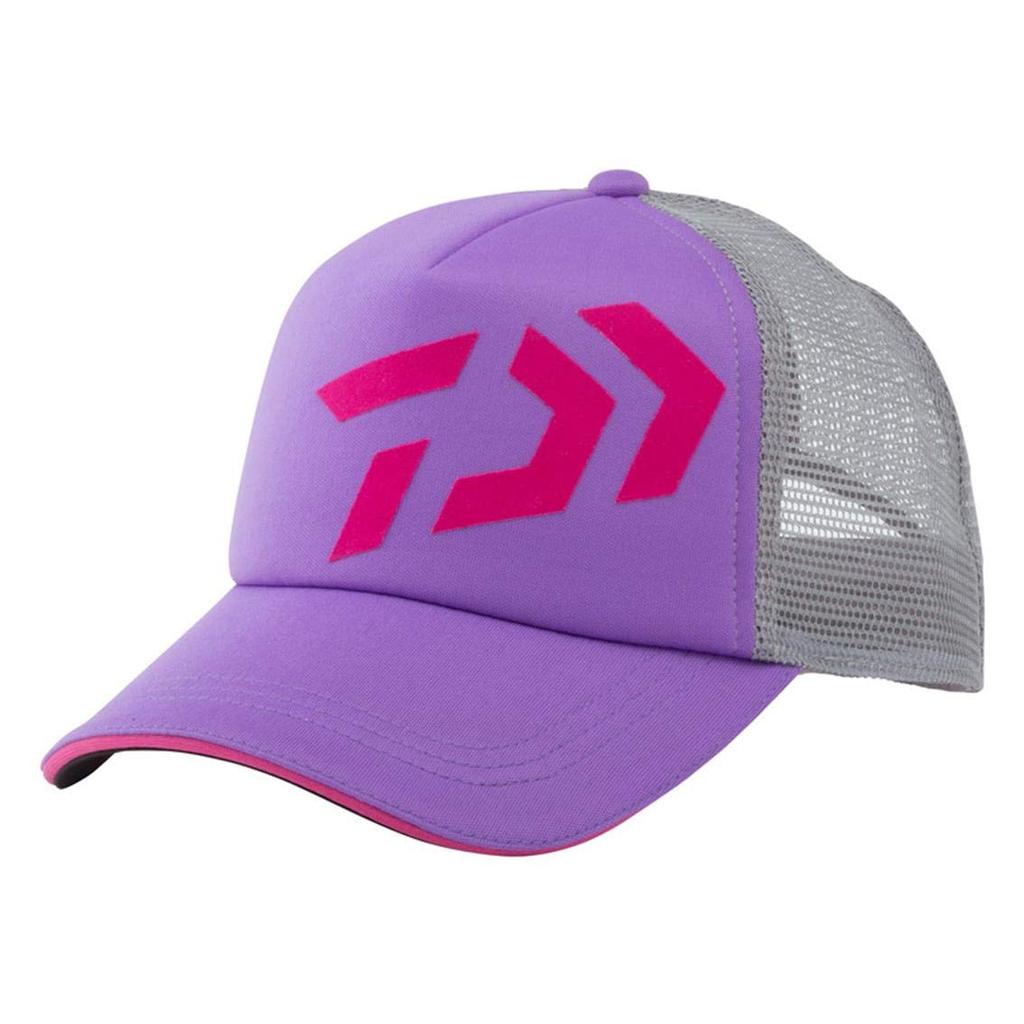 DAIWA Basic Mesh Purple Cap, Pink, Kids' DC-62009