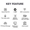 IP Wifi Camera Baby Monitor 1080p Video Surveillance Camera Mini Indoor Cctv Security Camera Us Eu Plug Ai Tracking 3mp