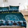 3pcs Lord of the Rings Duvet Cover Set (1 Duvet Cover + 2 Pillowcases, No Core) - Comfortable, And Breathable Bedroom Decoration Yy251104027