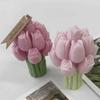 Flexible Silicone Tulip Bouquet Candle Molds DIY Handmade Soap Making Mold  Kitchen Cooking