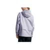 New FILA Fitness Water-Resistant Windproof Breathable Wear-Resistant Rainproof Windbreaker Jacket Unisex Soft Matte Purple A51M441706F-PR