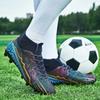 35-47 Nuevos zapatos de fútbol para deportes al aire libre, antideslizantes y resistentes al desgaste, de alta calidad, con absorción de impacto