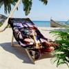 Grand Summoners Print Beach Towel, Large Soft Quick Dry Towel for Beach Camping Swimming
