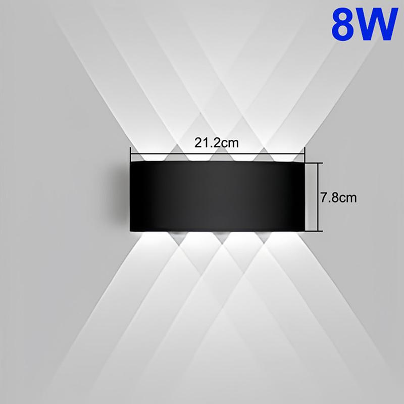4W 6W 8W 10W Led Wall Light Outdoor Waterproof Garden Lights Interior Wall Light For Bedroom Living Room Porch Lighting