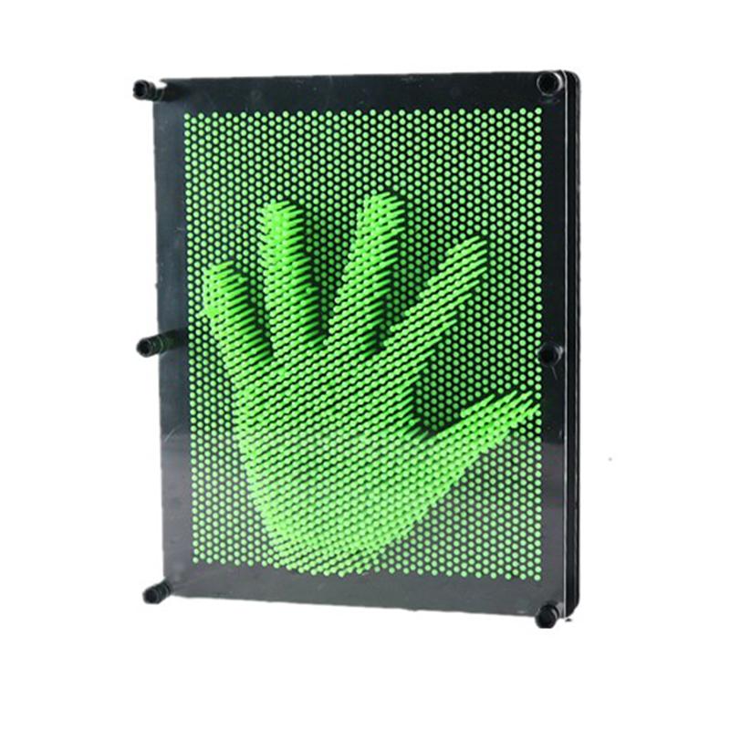 

3D Клон Форма Пин Арт Shoumo Красочная Модель Трехмерная Пластиковая Игрушка зелёный